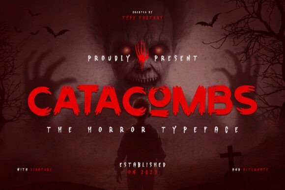 Catacombs Font - Featured Image