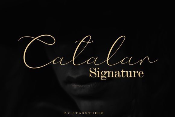 Catalan Signature Font - Featured Image