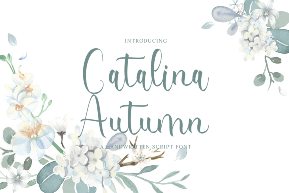 Catalina Autumn Font - Featured Image