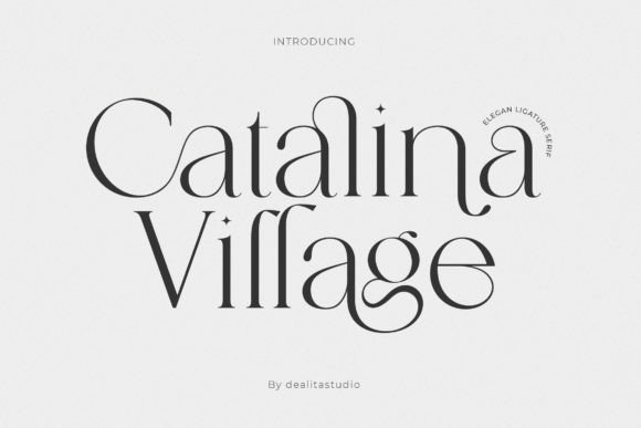 Catalina Village Font - Featured Image