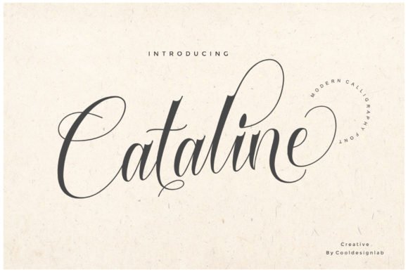 Cataline Script Font - Featured Image