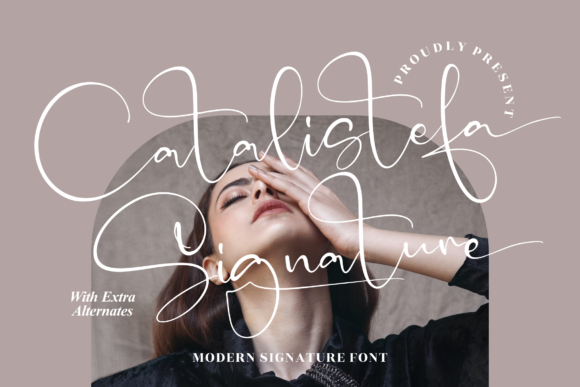 Catalistefa Signature Font - Featured Image