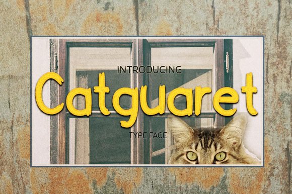 Catguaret Font - Featured Image