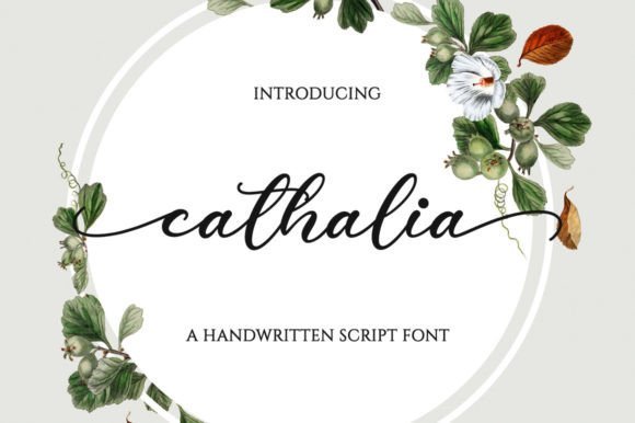Cathalia Font - Featured Image