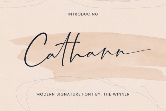 Cathann Font - Featured Image