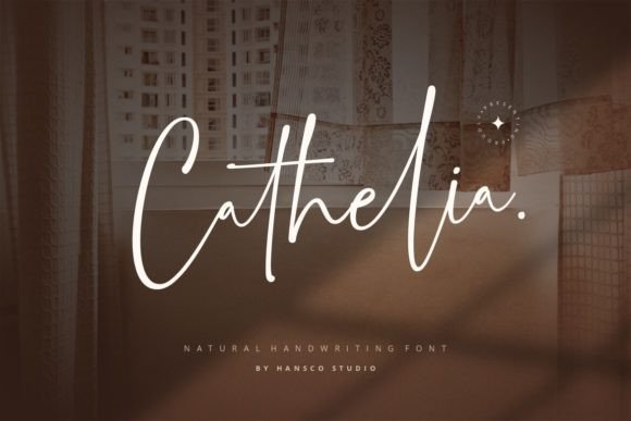 Cathelia Font - Featured Image