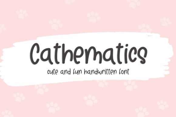Cathematics Font - Featured Image