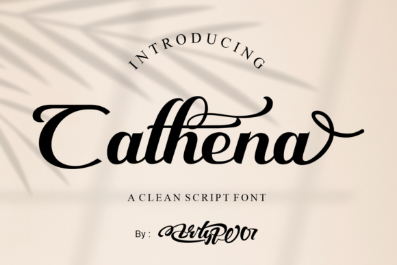 Cathena Font - Featured Image