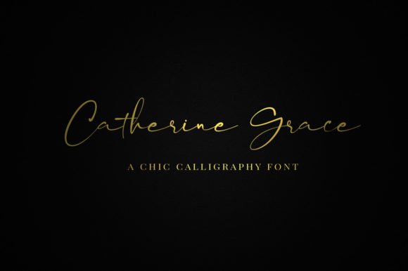 Catherine Grace Font - Featured Image