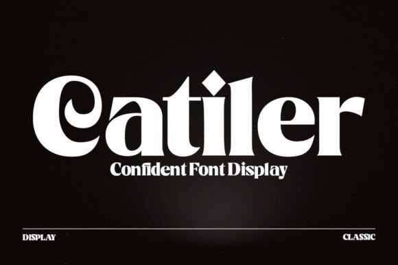 Catiler Font - Featured Image