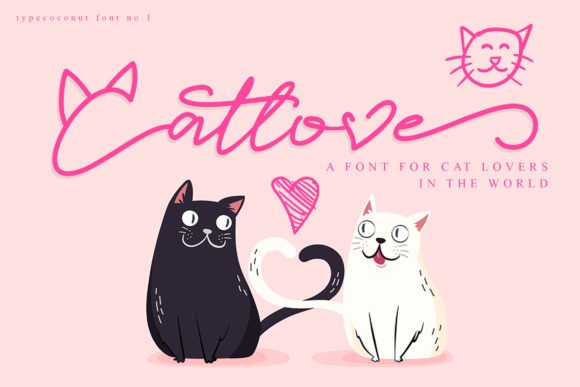 Catlove Font - Featured Image
