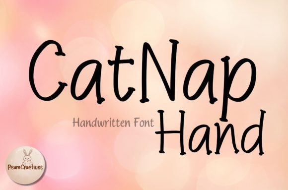 Catnap Hand Font - Featured Image