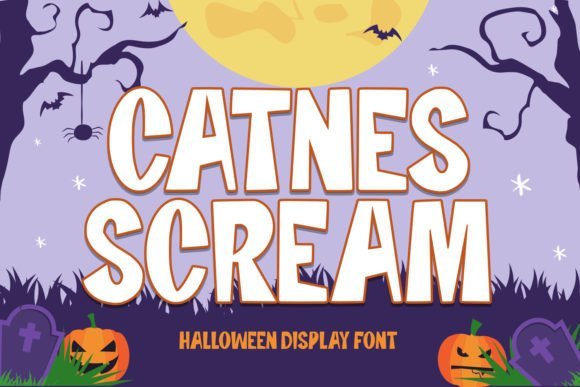 Catnes Scream Font - Featured Image
