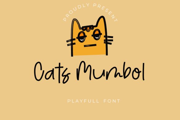Cats Mumbol Font - Featured Image
