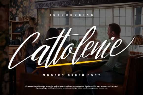 Cattaloenie Font - Featured Image
