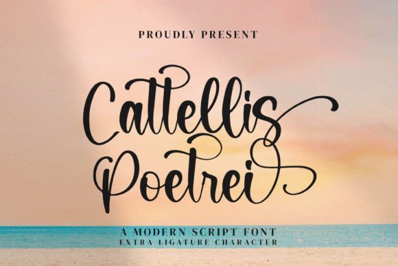 Cattellis Poetrei Font - Featured Image