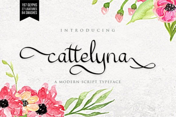 Cattelyna Font - Featured Image