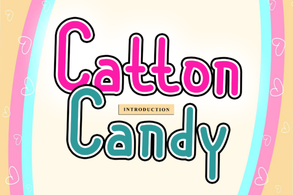 Catton Candy Font - Featured Image