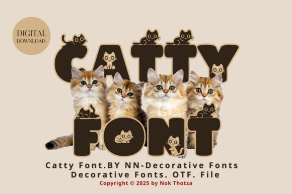 Catty Font - Featured Image