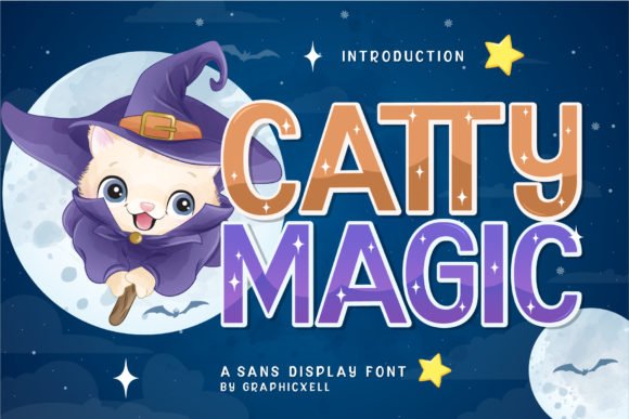 Catty Magic Font - Featured Image