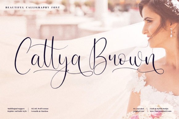 Cattya Brown Font - Featured Image