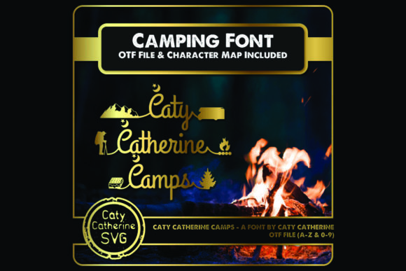 Caty Catherine Camping Font - Featured Image