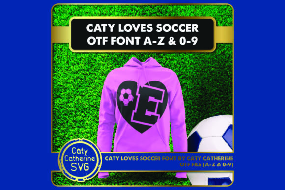 Caty Loves Soccer Font - Featured Image