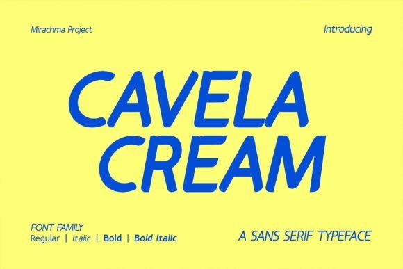 Cavela Cream Font - Featured Image