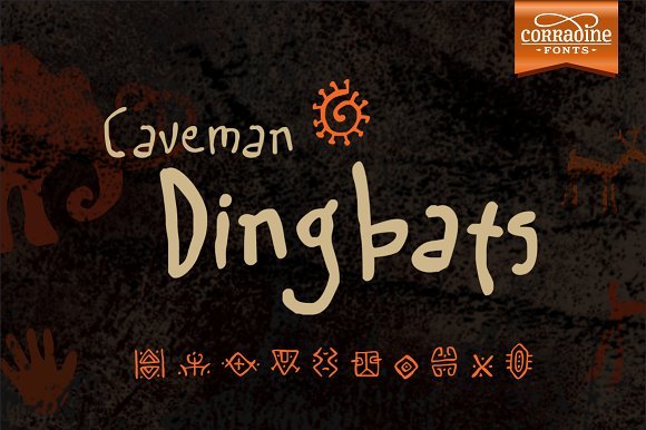 Caveman Family Font - Featured Image