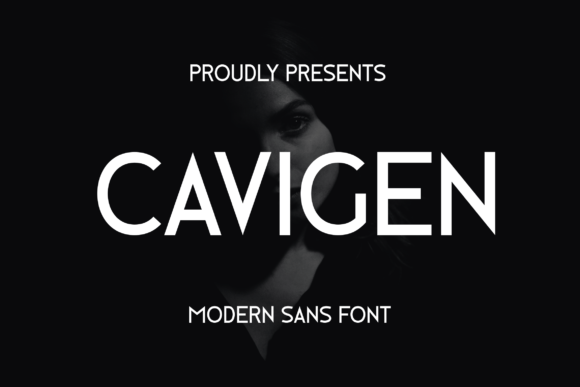 Cavigen Font - Featured Image