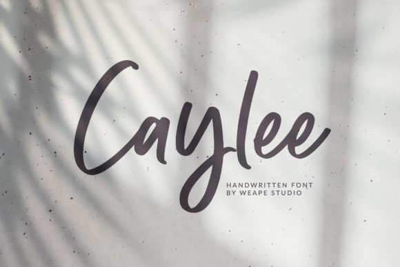 Caylee Script Font - Featured Image