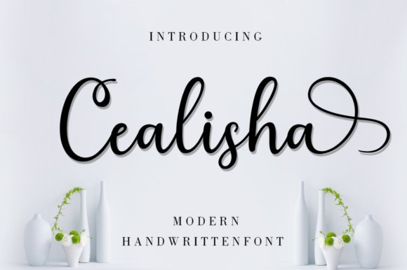 Cealisha Font - Featured Image