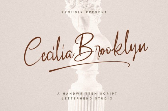 Cecilia Brooklyn Font - Featured Image