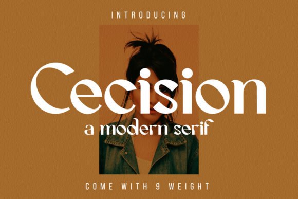 Cecision Font - Featured Image