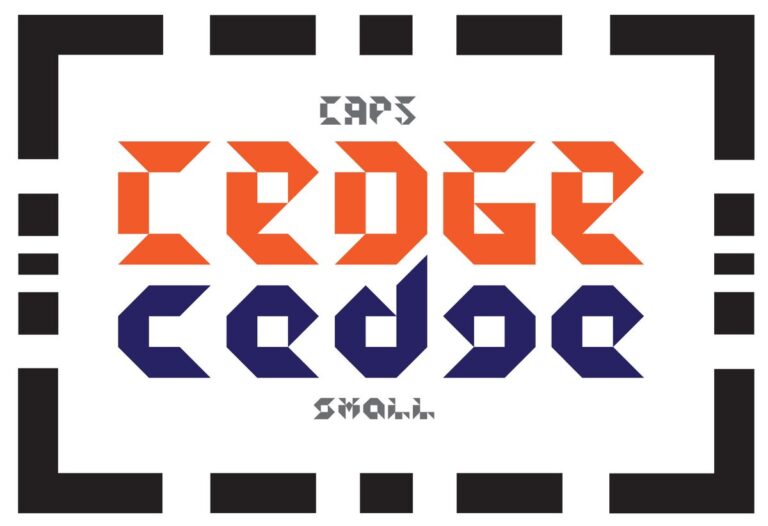Cedge Font - Featured Image
