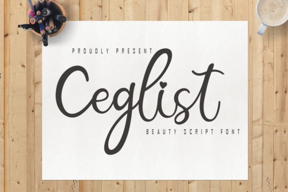 Ceglist Font - Featured Image