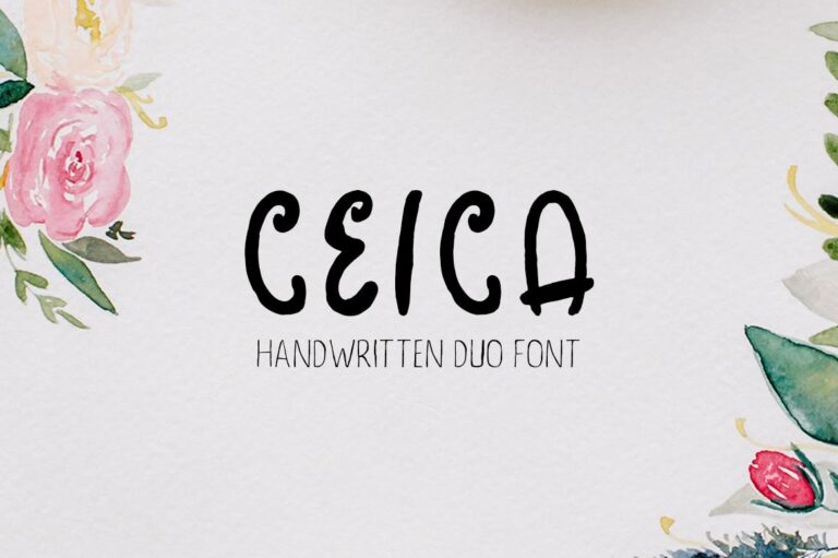 Ceica Duo Font - Featured Image