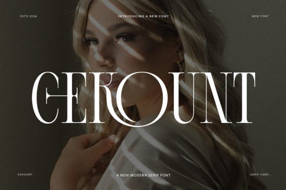 Cekount Font - Featured Image