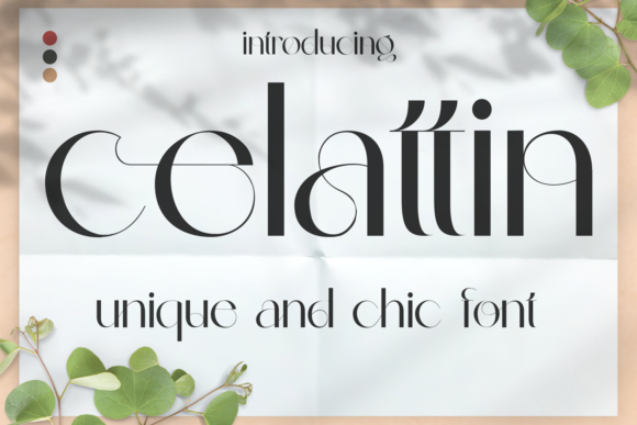 Celattin Font - Featured Image