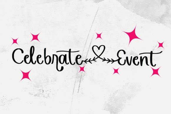 Celebrate Event Font - Featured Image