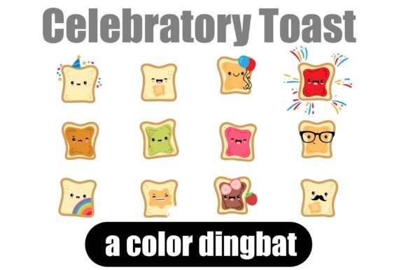 Celebratory Toast Font - Featured Image