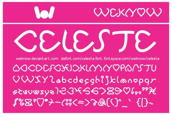 Celeste Font - Featured Image