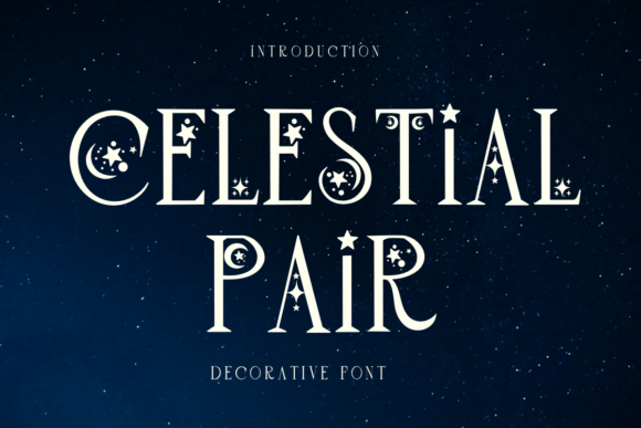 Celestial Pair Font - Featured Image