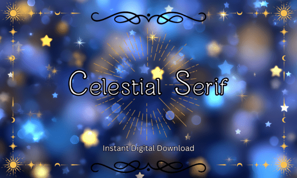 Celestial Serif Font - Featured Image