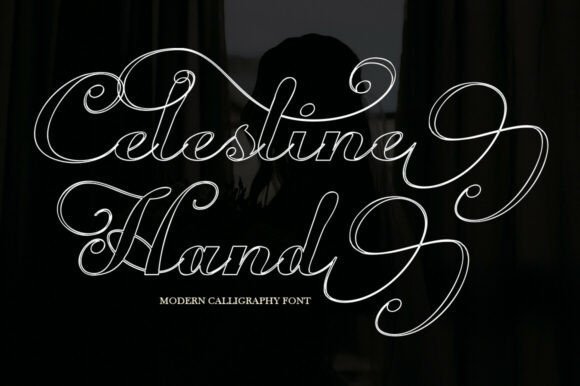 Celestine Hand Font - Featured Image