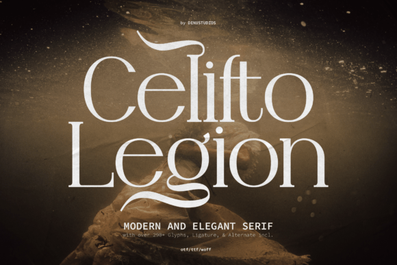 Celifto Legion Font - Featured Image