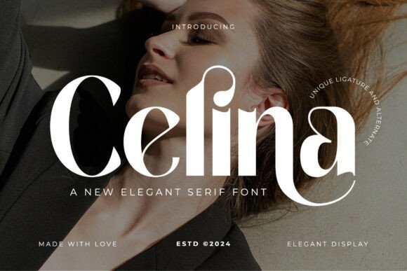 Celina Regular Font - Featured Image
