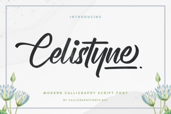 Celistyne Font - Featured Image
