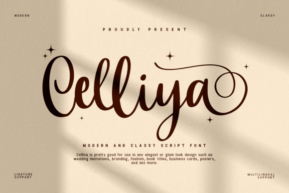 Celliya Font - Featured Image