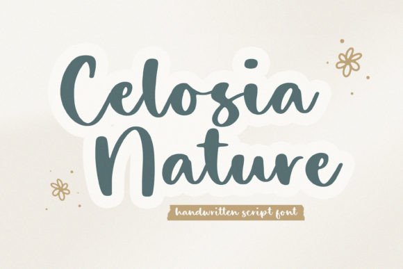 Celosia Nature Font - Featured Image